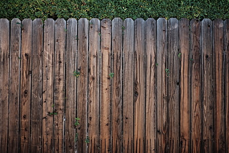 clôture, bois, en bois, clôture en bois, bois - matériau, arrière-plans, planche