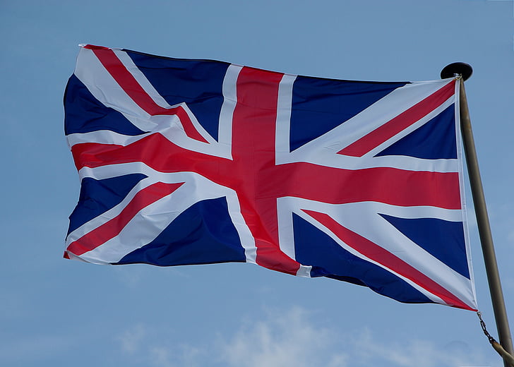 σημαία, Ένωση jack, Αγγλία, περίπτερο