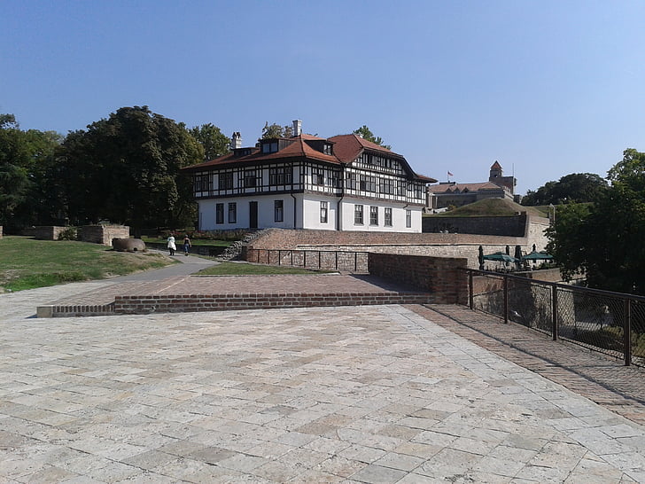 Belgrad, Serbien, arkitektur, Kalemegdan park, historia