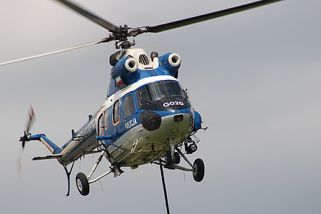 helikopter, glente, flyveopvisning, Airshow