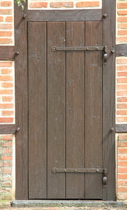vrata, stari, stara vrata, lesa, hiša vhod, vnos, lesena vrata