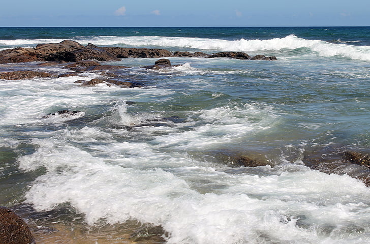 platja d'Itapuã, Itapuã, Bahia, Salvador, platja, vacances, Brasil
