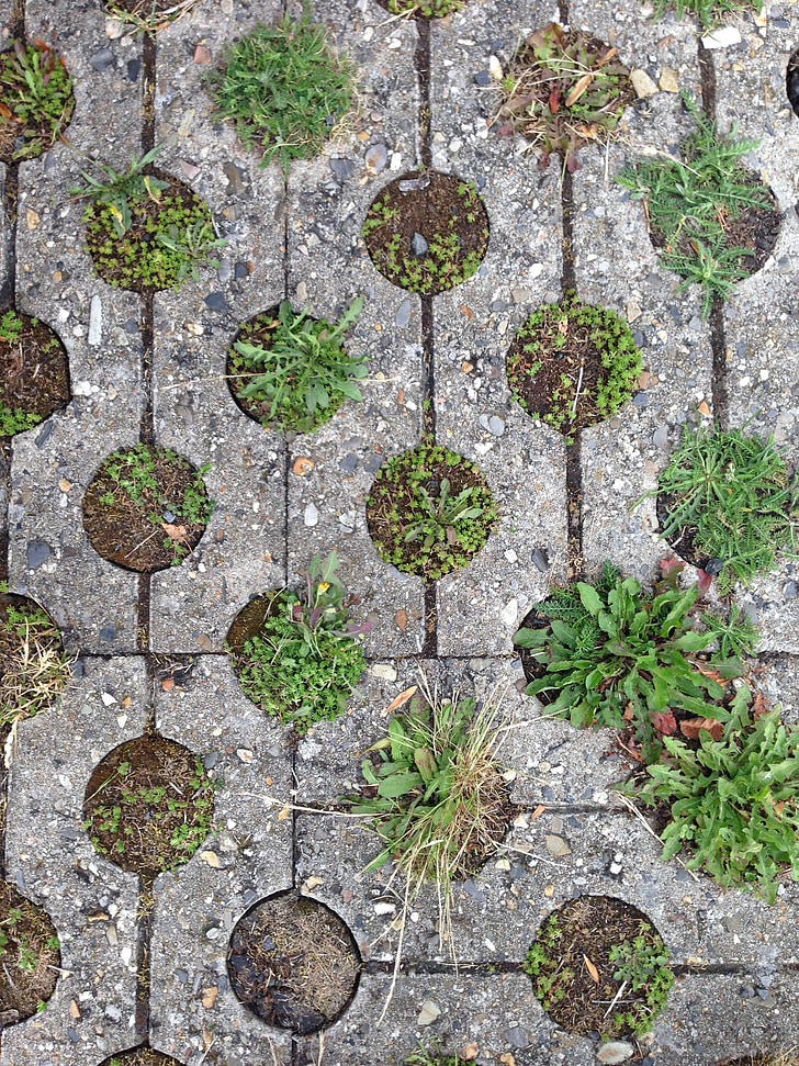 turf paving, background, grey, sidewalk, pattern, cobblestone, backgrounds