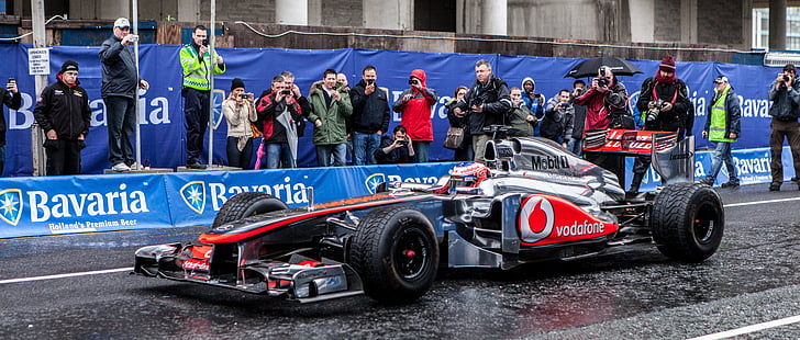 Formule 1, Jenson button, Dublin, Mercedes, sport, course, voiture