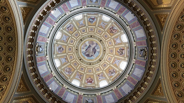 St stephen, Sainte, Église, au plafond, religion
