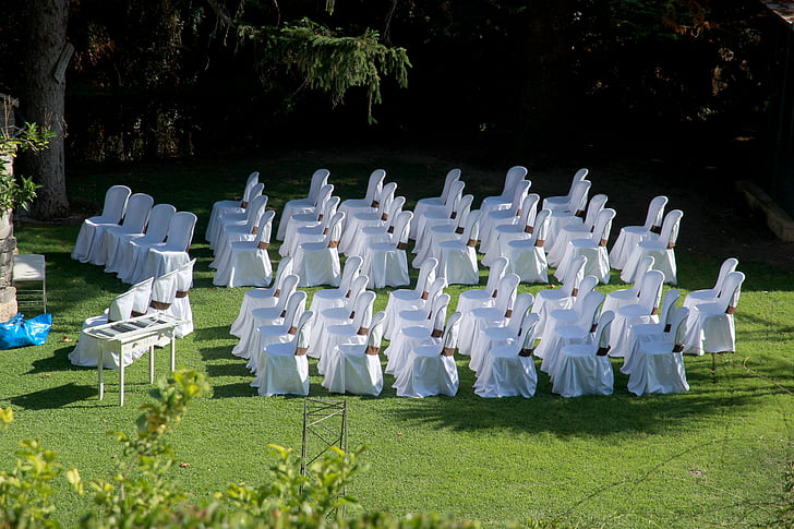 cadires, seure, seient, peces de mobiliari, sèrie, esdeveniment, solemnement