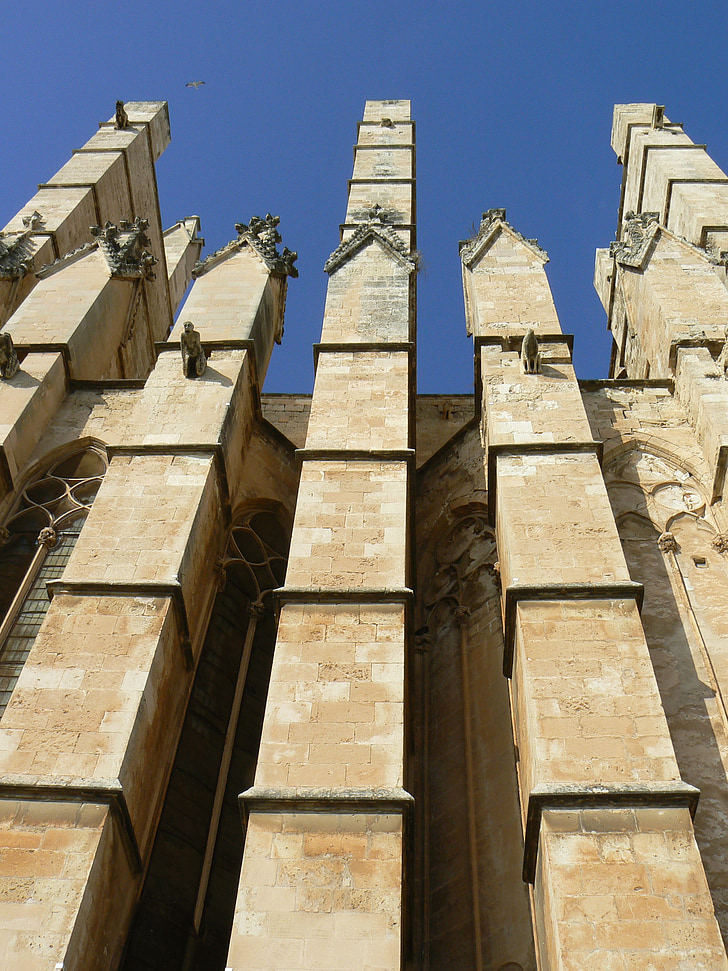 tukipilareita, katedraali, Palma de Mallorcan