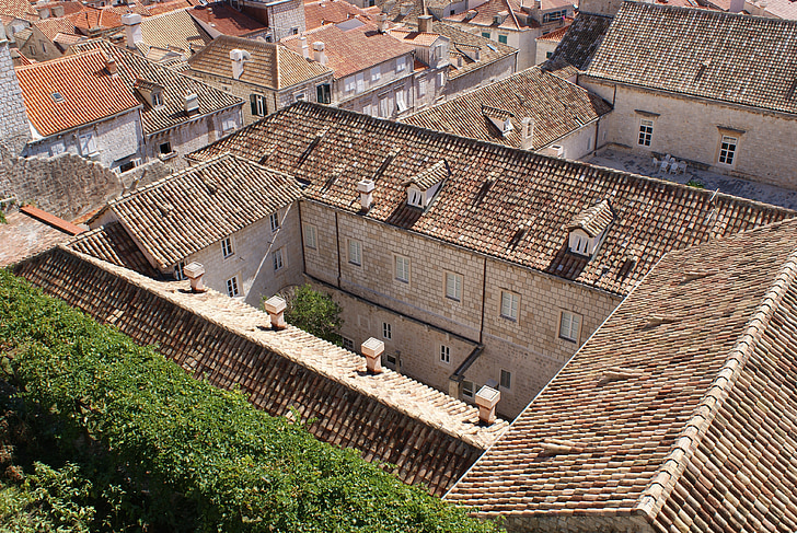 Dubrovnik, spomenikov, Hrvaška, prazniki, staro mestno jedro, turizem, arhitektura