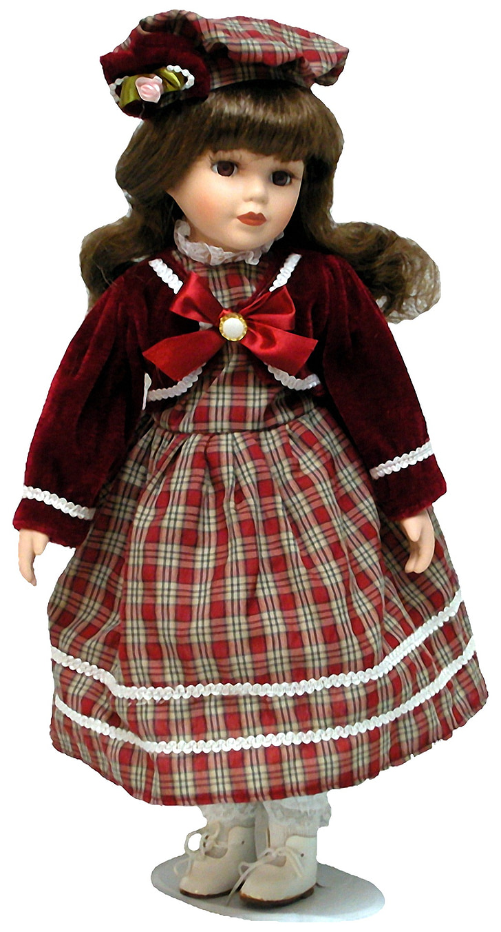 porcelain doll, doll, toy