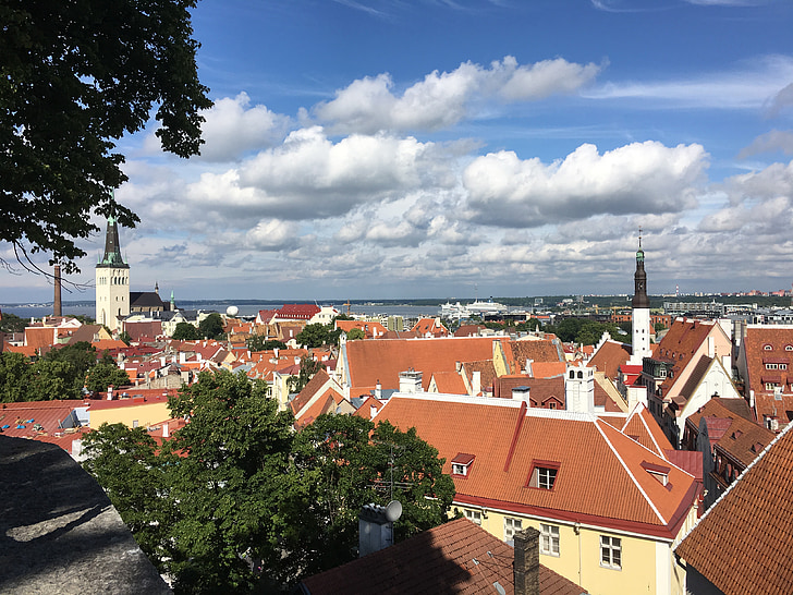 město, Estonsko