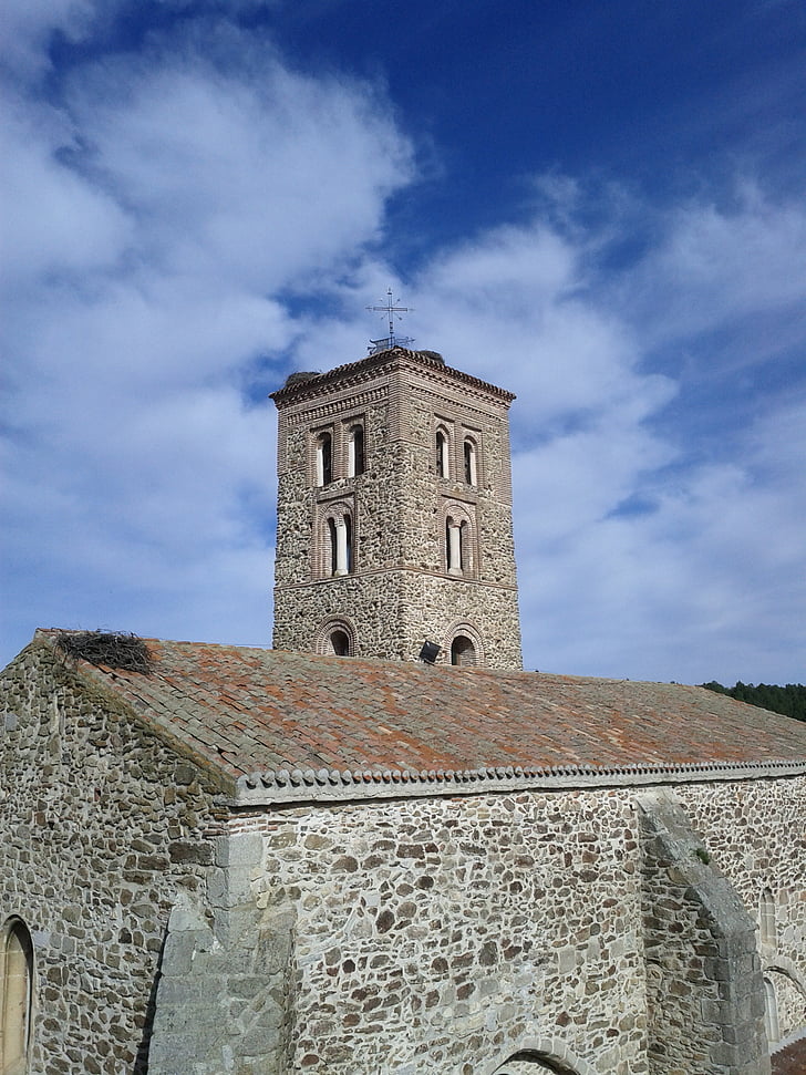 kostol, Buitrago, farnosť, Architektúra, Európa, náboženstvo, veža