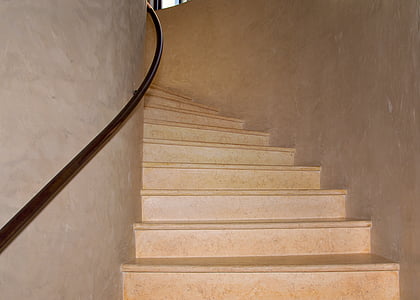 lépcsők, luxus, belső, haza, elegáns, Villa, stílusos