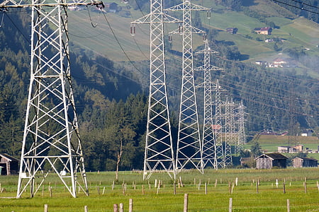 power line, power poles, current highway, e-business, reinforce, power supply, electricity