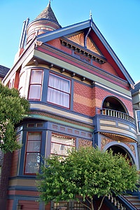 ház, San francisco, California, Egyesült Államok