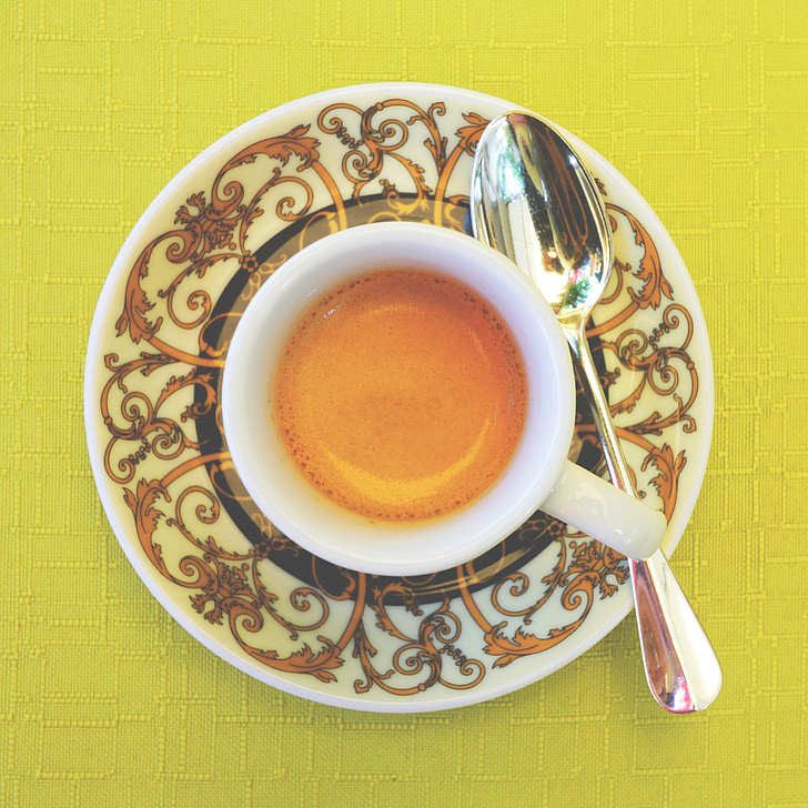 에 스 프레소, espressotasse, 커피, 커피 컵, 거품, 컵, 카페인