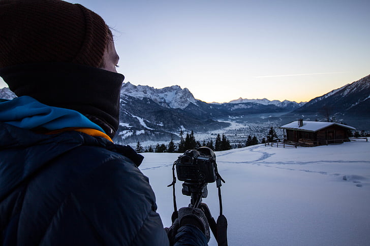 adult, adventure, Bavaria, camera, camera equipment, canon, climber