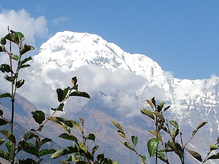 Nepal, sporing, Annapurna