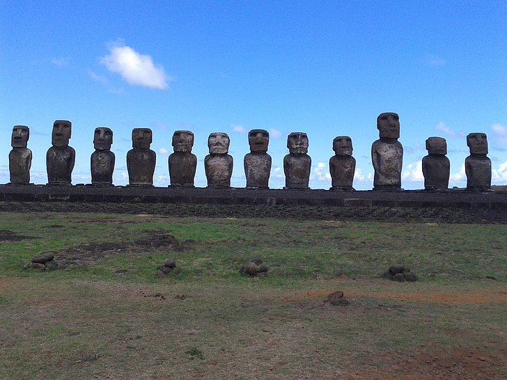 Rapa, Nui, Paaseiland, Rapa nui, Chili, Moai, Hangaroa