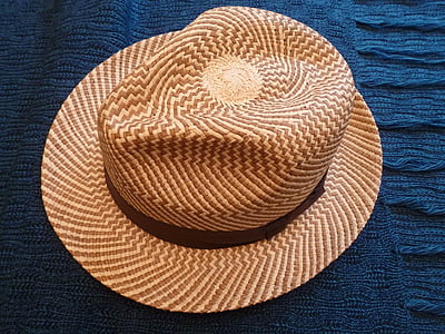 帽子, 巴拿马帽, 稻草, 传统, 手工制作, toquilla, 编织