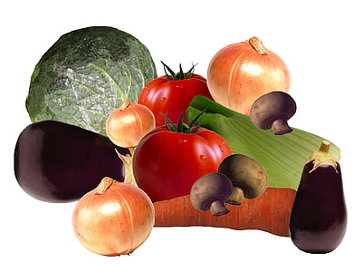 grönsaker, köksträdgård, makt, tomat röd, trädgård, mat, advokat