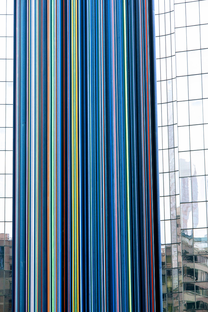 Paris, França, fachada, arquitetura, La Défense