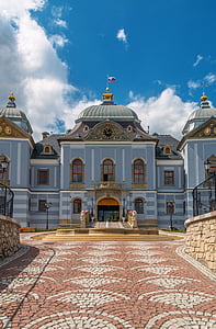 Galicja, Halič zamek, Łuczeniec, Blokada, Słowacja, słowacki zamek, Zamek