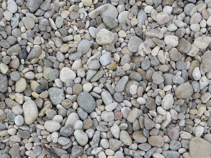 stenene, Beach, havet, kysten, ferie, sten, småsten