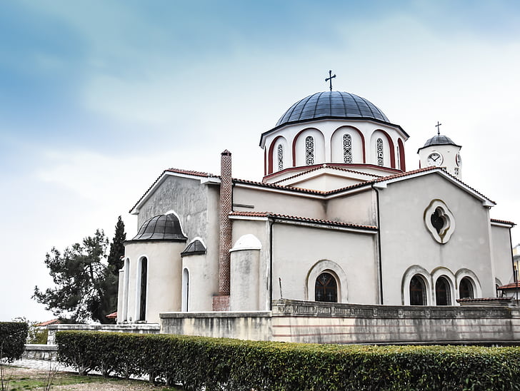 Église, Thassos, Grèce, orientale, hellénique, antique, culture