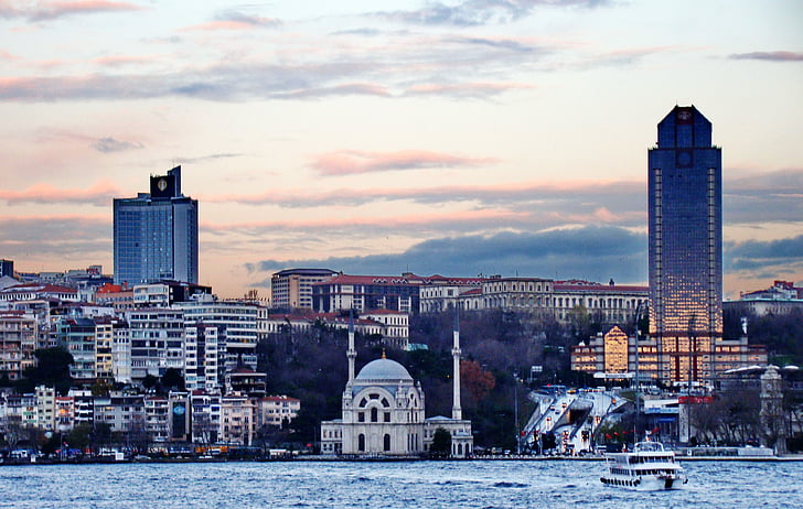 Turkki, Bosphorus, salmen, Istanbul, Bridge, kanava, aluksen