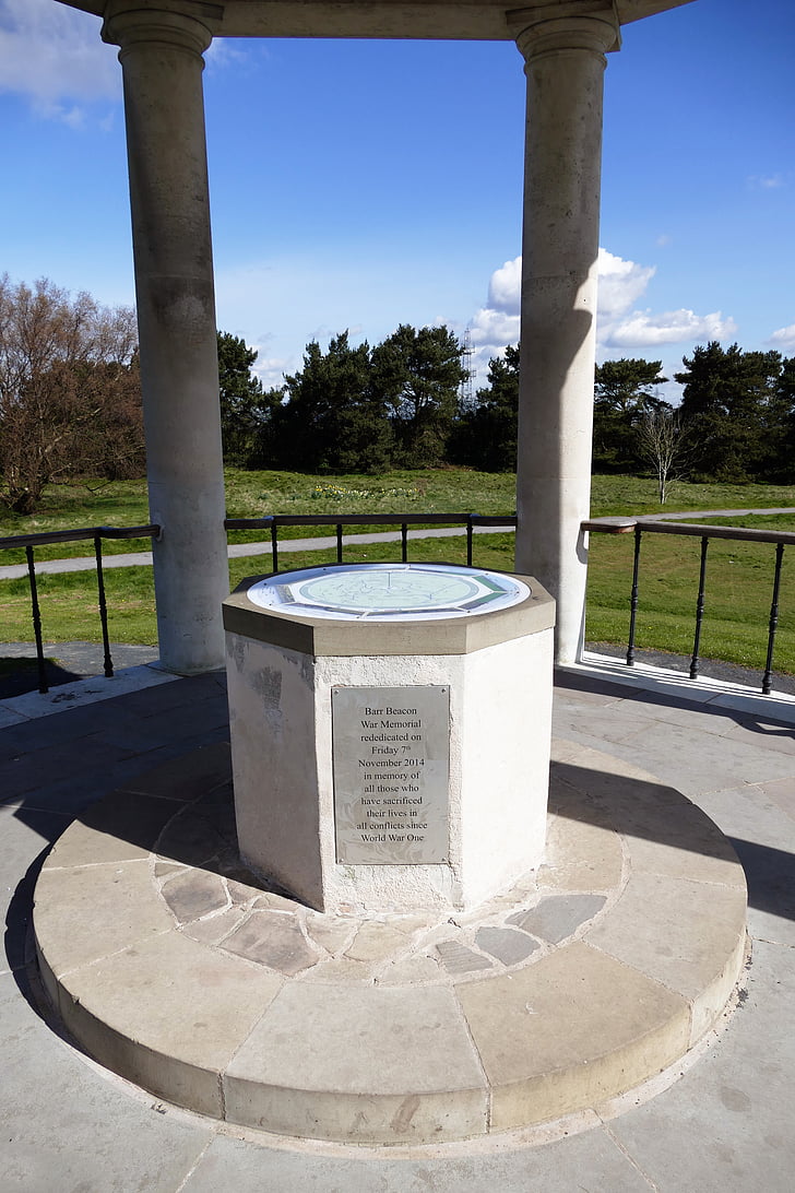farol de Barr, Birmingham, Atibaia, sutton coldfield, Walsall, memorial da guerra, família Scott