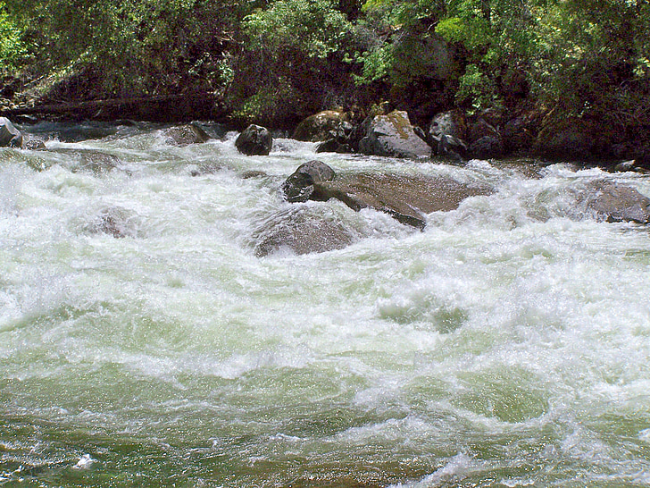 l'aigua que, riu, corrent, paisatge, natural, rierol, bellesa