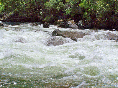 tryskajúce vody, rieka, prúd, Príroda, prírodné, potok, krása