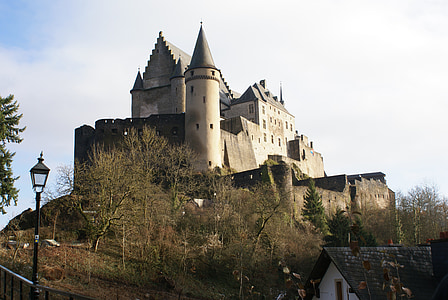 Luxemburg, Vianden, Schloss