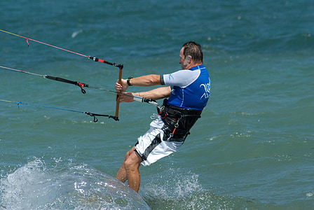 kite surf, sport acquatici, Lago