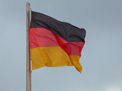 vlag, Duitsland, Duits, symbool, nationale, Berlijn
