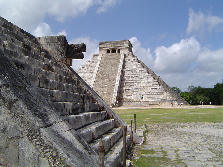 Mexiko, Pyramiden, Maya, Architektur, Tourismus, Maya, Yucatan