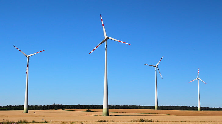 energia eòlica, renovable mínima, Molí de vent, vent, Molí, energia, rotació