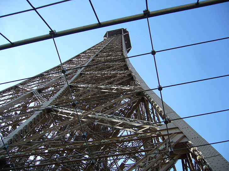 Париж, Ейфелева вежа, вежа, залізо
