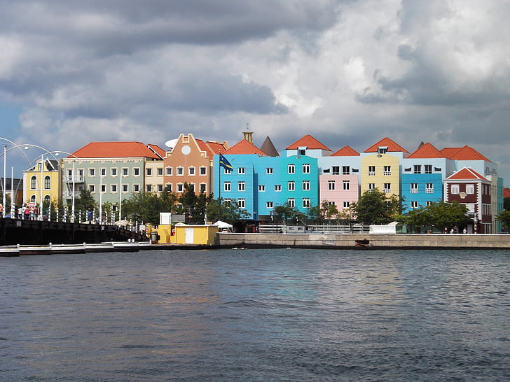 Willemstad, kapitału, Antyle Holenderskie, Karaiby, atrakcje turystyczne, budynek, Zwiedzanie
