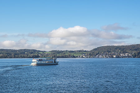 lake constance, überlingen, boot, ferry, lake, rest, tourism