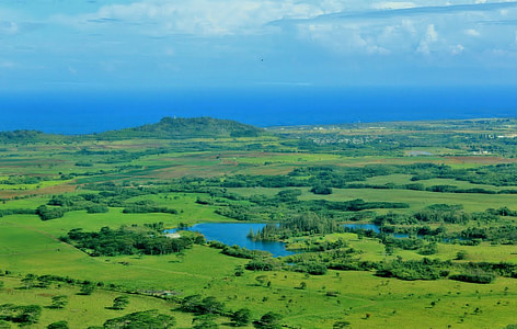 kauai, hawaii, landscape, sea, ocean, nature