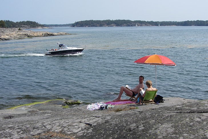 Suécia, Arquipélago, férias