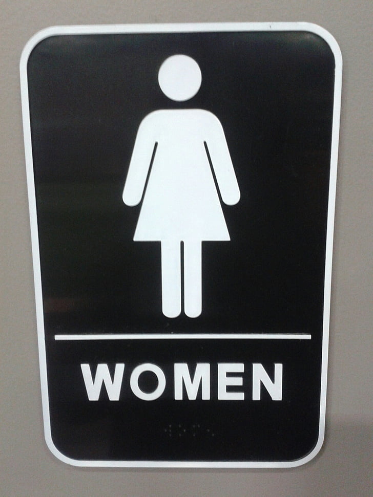 người phụ nữ, Phòng tắm, nữ, biểu tượng, đăng nhập
