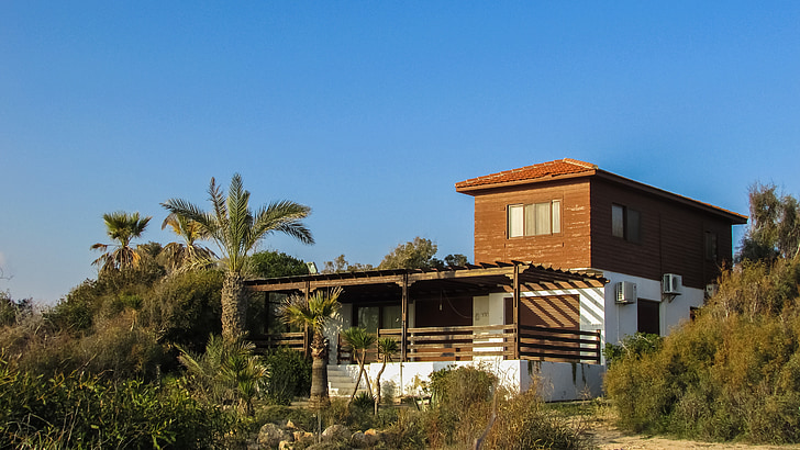 Кипър, селска къща, селски, дървени