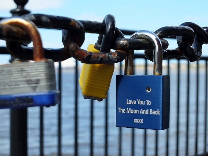 Love locks, Riippulukot, Liverpool, Rakkaus, connectedness, ikuisesti