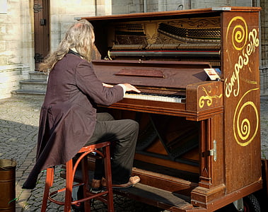 Антверпен, handschoenmarkt, вуличний музикант, Старе місто, музикант, собор