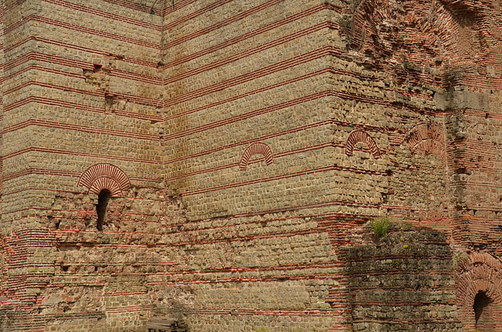 rovina, termico di Kaiser, Romano, Treviri, parete, architettura, storia