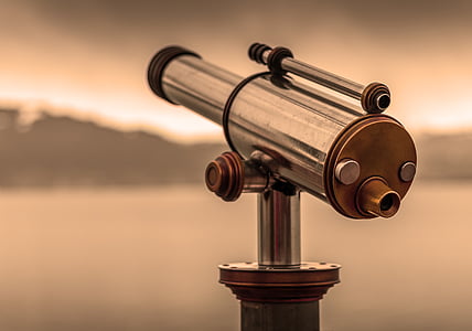 telescope, by looking, view, optics, background, desktop background, screen background