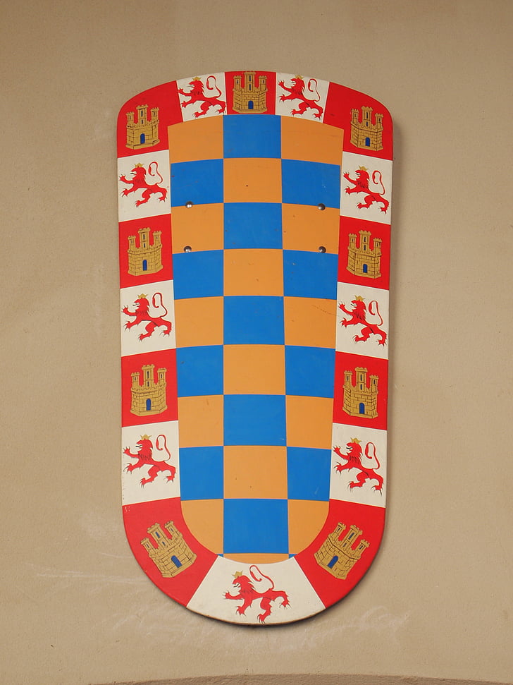 coat of arms, castilla, crown, castle