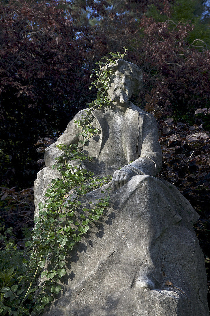 Alphonse daudet, Daudet, Statuia, sculptura, René, de, Saint